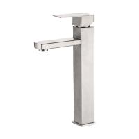 Смеситель для раковины высокий, нерж. сталь VALFEX Antares Steel (10)